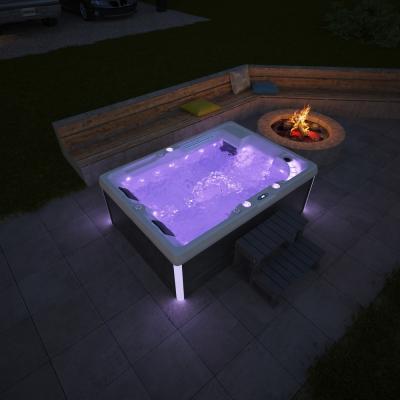 China New Design 13 Amp Plug&play Modern Hot Tubs 3 People Whirlpool Hot Tub For Sale for sale