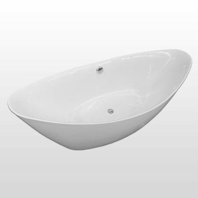 China Simple Design Modern Hotel Egg Shape Hotel Bathroom Freestanding Tub And Modern Design Bathtub for sale