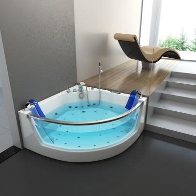 China Hot Selling Modern Acrylic Whirlpool Bathtub 4 Person CE Massage Bathtub CE Approved for sale