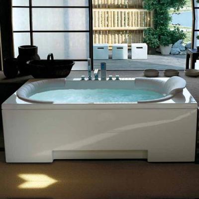 China 1800MM Height Freestanding Whirlpool Bathtub Rectangular Soak Acrylic Bathtub Whirlpool Bath for sale