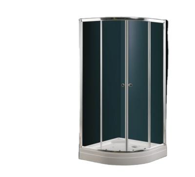 China Modern Quadrant Shower Enclosure Offset Compartment Easy Clean Glass Sliding Door for sale