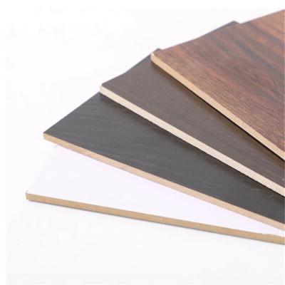 China Melamine plywood log tray panel 25mm 11mm veneer hpl moisture proof decorated middle density à venda