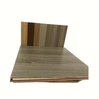 China lemari moisture proof black melamine faced chipboard 8mm laminated mdf board grade e0 particle for sale