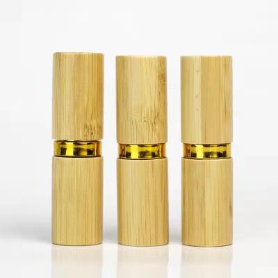 China Fashionable 5g lipstick wholesale bamboo tube tubular factory lipstick tube for sale