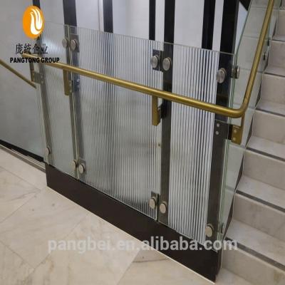 China Customized brass railing brass/steel stainless steel/for porch/indoor and outdoor stairs/deck for sale