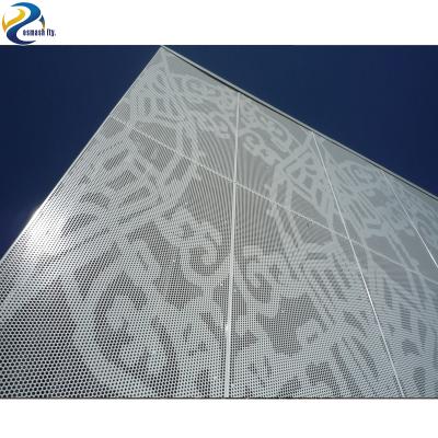 China Aluminum Perforated Sheet For Curtain Wall Facade PPM002 for sale