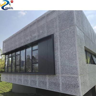 China Boat plate corten steel metal perforated sheets for facade exterior for sale