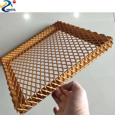 China Artistic Ceilings Heat Insulation Function Aluminum Stretch Ceiling Expanded Mesh for sale