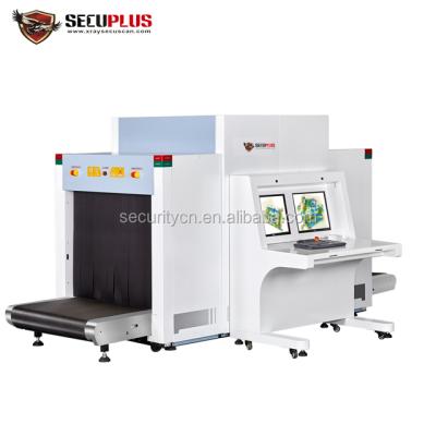 China Customs SPX-10080D Dual View Multi-Energy X Ray Baggage Scanner For Airport Boarder for sale