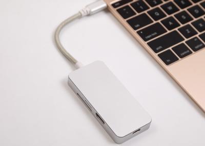 China PD Macbook Pro USB Type C Hub portable Apple Macbook Usb C Hub current protection for sale