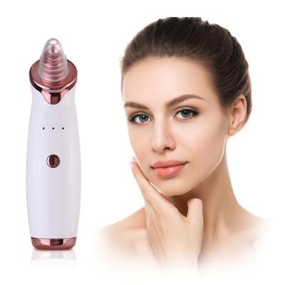 China Electric Facial Pore Blackhead Vacuum Suction Remove Machine with 5 Probes Remove Dead Skin Professional Facial Care for sale