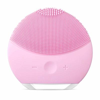 China Facial Cleansing Brush Waterproof Rechargeable Face Brush for Deep Cleansing Skin Care Electric Silicone Exfoliating for sale