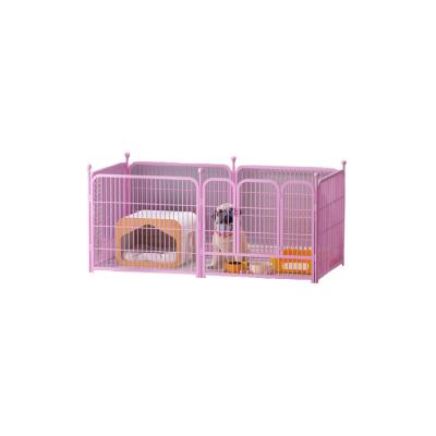 China Good Quality Metal Black Metal Dog Crate Large Goods Outdoor Folding Dog Cage for sale