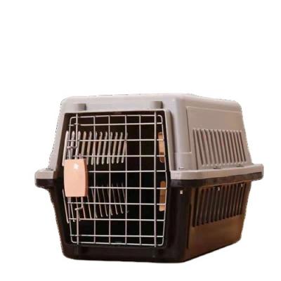 China Stainless Steel Fashion Metal Cheap Folding Rectangle Rotating Cat Ferret Cage All Direction Caster Fence CageAir Animal Box for sale