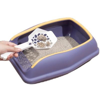 China Viable Wholesale Cheap Sales Professional Pet Toilet Cat Litter Plastic Anti Splatter Pan for sale