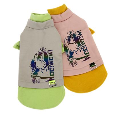 China Viable Luxury Fashion Wholesale Cute Multicolor Comfortable Pet Equipments Comfortable Breathable Clothes for sale