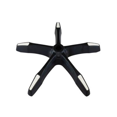 China High quality easy installation swivel wholesale 350mm black and white computer chair leg for chair parts for sale