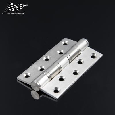 China 5 inch 4mm modern thick stainless steel material butt hinge with ball bearing cerniere by cancelli in legno for sale