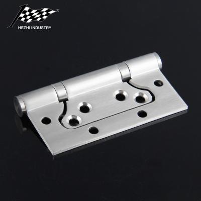 China Modern Home Use Wooden Door Stainless Steel Flush Hinge With Flat Edge for sale