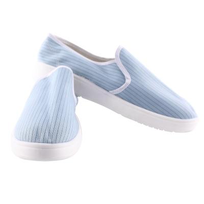 China get online to cheap cleaning shoes china esd cleanroom canvas shoes antistatic shoes supplier 35-46 for sale