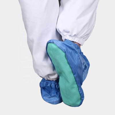 China ESD Antistatic Shoe Covers Washable Antistatic Shoe Covers Cleanroom Boot Covers for sale