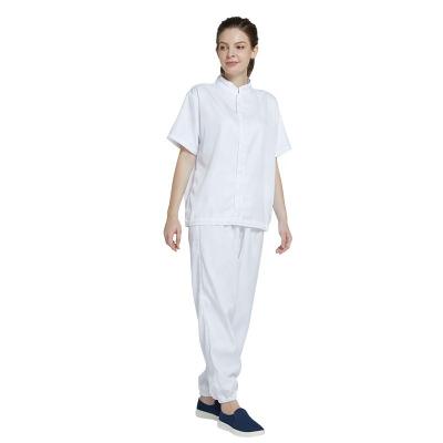 China Anti-Static Industrial Reuseable Coveralls Sms Microporous Food Safety For Industry for sale