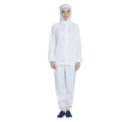 China 2021 Year Anti-Static Food Industry Factory Work Wear Coverall Clothes for sale