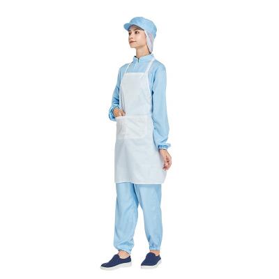 China Anti-Static TPU Material Anti-Static Apron For ESD Cleanroom for sale