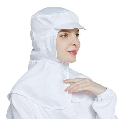 China China Supplier Antistatic Polyester Cleanroom ESD Top Cap For Women for sale