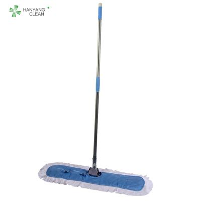 China 45cm*17cm Microfiber Mop Headlint Cleaning Lint Free Replaceable Mop High Quality Durable Esd Free Anti-Static Mop Replaceable Mop for sale