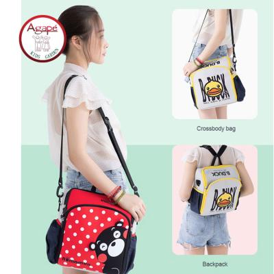 China Backpack A14JB Mum Diaper Bag Backpacks Polyester, Polyester Cotton Gape or OEM Animal Print CN; TIA 1.3kg 20kg 9 months - 4 years for sale