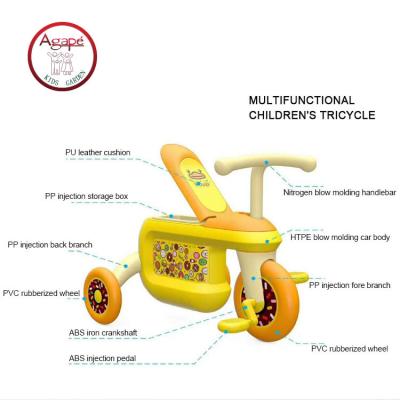 China Ride On Toy A05JB B-duck Licensed Tricycle 3 Wheel For Kids Ride On Toy CAR Plastic for sale