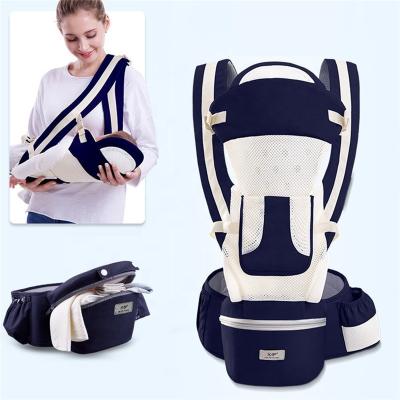 China Hot Sales Multifunctional Adjustable Polyester Purpose Foldable Baby Safety Carry Sling Wrap Belt Cotton Baby Carrier for sale