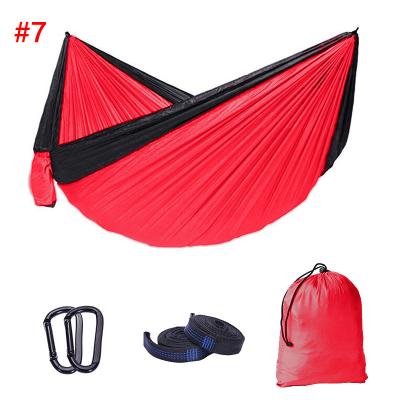 China Single&Double Lightweight Camping 300KG Capacity Best Price Nylon Parachute Hammock 600 Pounds Capacity for sale