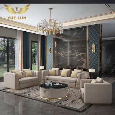 China Modern Home Business Furniture Velvet Sofa Ornate Luxury Corner Sofa Set For Living Room for sale