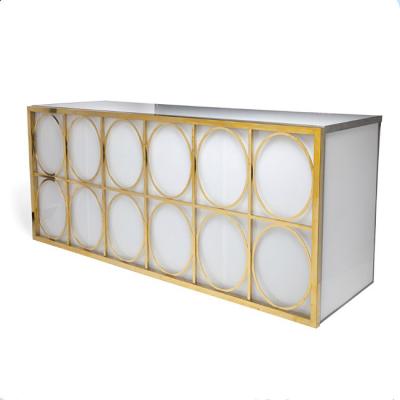 China Latest Modern Design Eco-friendly Commercial Use Design Banquet Hall Customization Bar Counter for sale