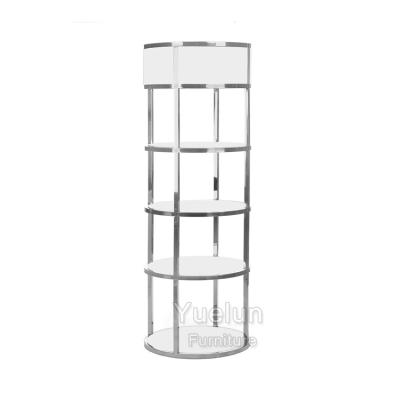 China YS-0004 Eco - Friendly Stainless Steel Wine Glass Display Stand for sale