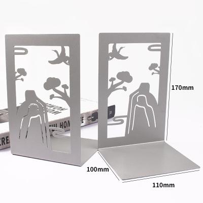 China Modern Adjustable Desktop Storage Bookends Rack Telescopic Design Expands Up To Universal And Versatile for sale