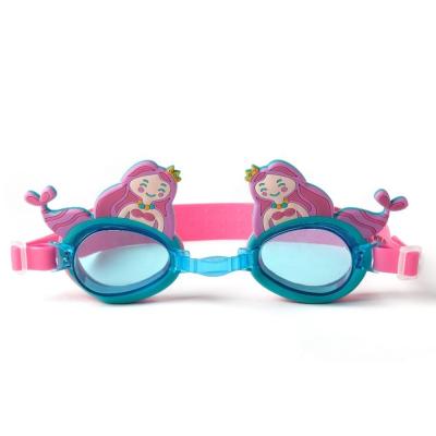 China Kids Cartoon Cute Mermaid Swimming Swimming Goggles for sale