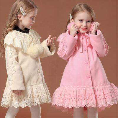 China Anti-wrinkle design vintage girls original kids clothing retro dress princess dress coat for sale