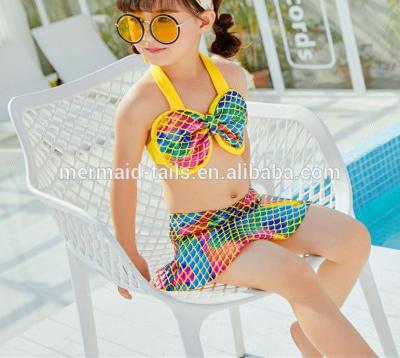 China 2018 Anti-UV Mermaid Tail Kids Bikini Swimming Swimsuit for sale