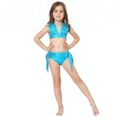 China Mermaid Girls Breathable Sea Wave Bikini Set Mermaidens Swimwear and Swimwear for sale