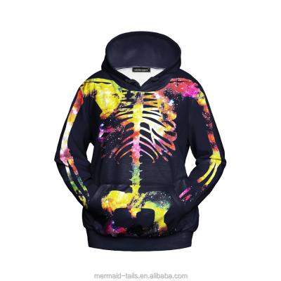 China Women's Skeleton Costume Hoodie T-shirt Sweater Anti-Shrink for sale