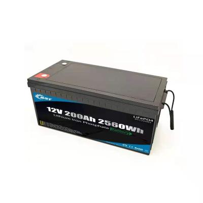 China Solar Powered Storage LiFePO4 12v 200ah Battery Pack BSY12V200Ah for sale