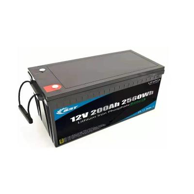 China Deep cycle LiFePo4 12V 200Ah Primastic battery box iron phosphate Lifepo4 solar battery pack BSY12V200Ah for sale