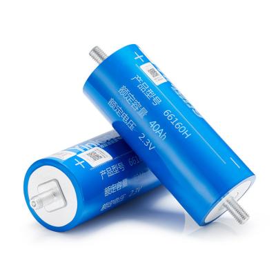 China Lithium titanate 40ah yinlong 66160 LTO battery 66160 2.3V 40Ah lto battery for sale