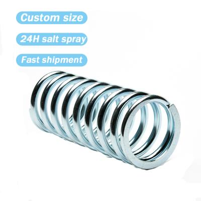 China Custom Spiral Music Steel Wire Drawing Carbon Steel Spring Galvanizing Hongsheng Coil Spiral Compression Spring for sale