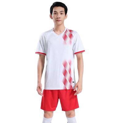 China Wholesale Jersey Mens Soccer Sets Breathable Soccer Sports Club Soccer Uniforms For Team for sale