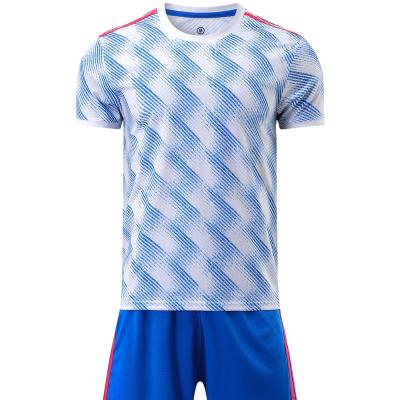 China Sets In-stock Sublimation Soccer Wear Adult Customized Cheapest Team Sublimation Soccer Jersey World Cup 2022 for sale