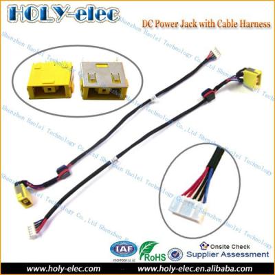 China DC POWER SUPPLY CABLE JACK FOR LENOVO IDEAPAD G500 20236 G500-20236 QIWGR DC30100NI00 (PJ585) for sale